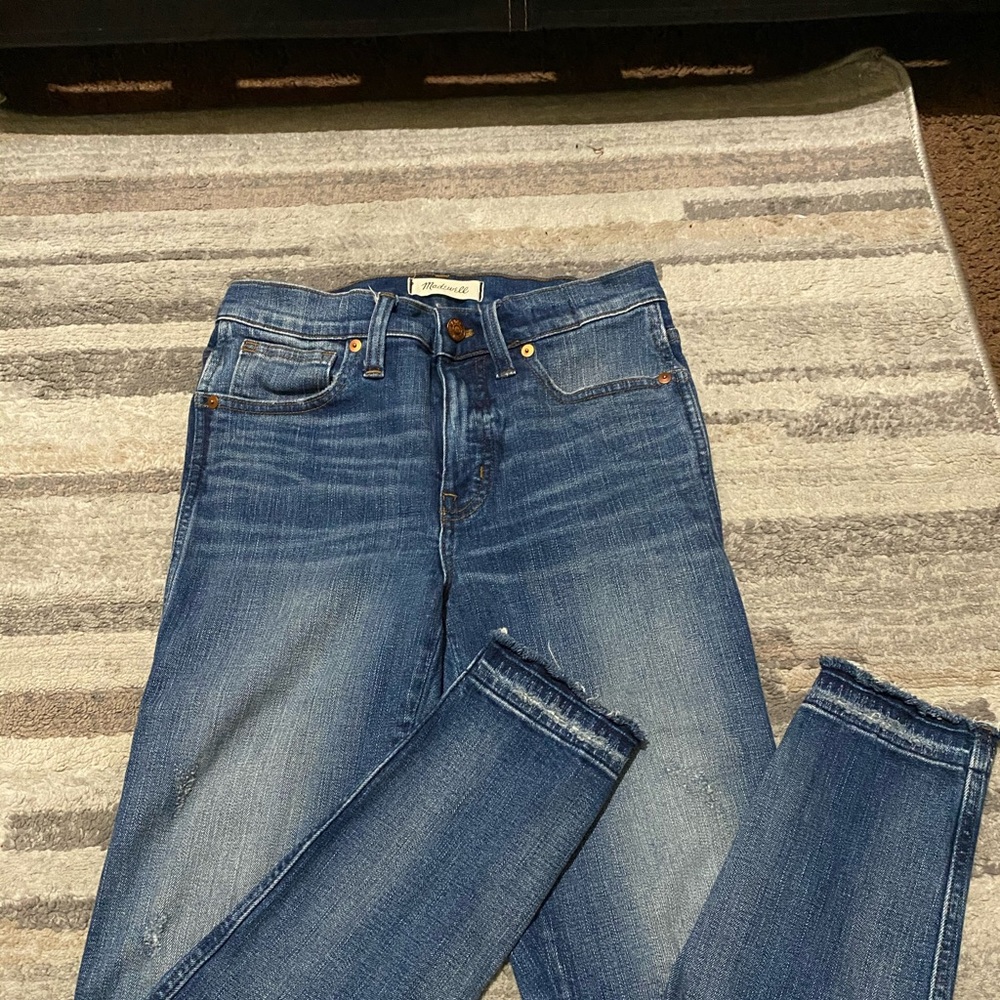 MADEWELL Womens High Rise Skinni Jeans